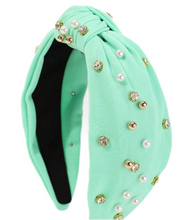 Pastel Solid Pearl Headbands