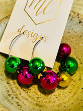 Assorted Mardi Gras Earrings
