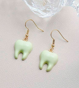 Teeth Acrylic Dangle Earrings