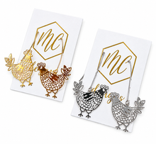 Chicken Earrings