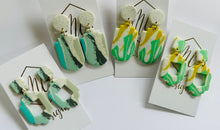 Marbled Clay Earrings