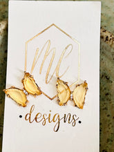 Big Butterfly Jeweled Earrings