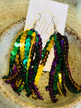 Assorted Mardi Gras Earrings