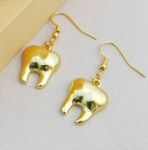 Teeth Acrylic Dangle Earrings