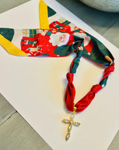 Handmade Christmas Scarf Necklaces