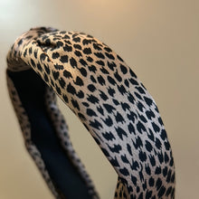 Silk Leopard Print Headband Silky