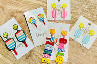 Assorted Pickle Ball Earrings