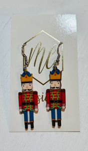 Christmas Nutcracker Mice and Ballerina Earrings