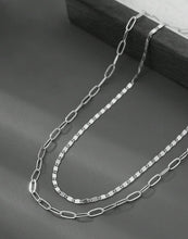 Minimalistic Chain Thin Cable Necklace Set