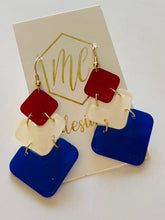 USA America Patriotic Earrings