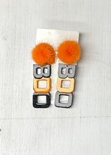 Boo Beaded Halloween Earrings