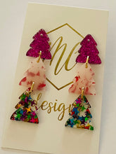 Triple Dangle Christmas Trees