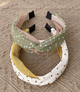 Fall Poka Dot Headbands