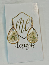 Pressed Flower Earrings