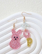 Bunny Hop Easter Earrings