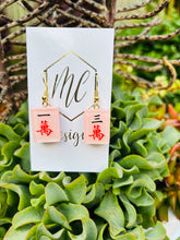 Mahjong Tile Earrings – Handmade Jewelry by MC Designs