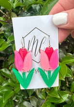 Acyrlic Tulip Earrings