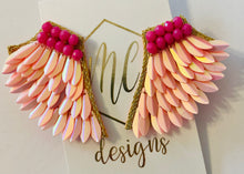 Sequin Wing Earrings