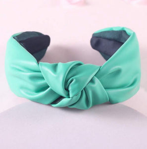 Colorful Leather Headbands