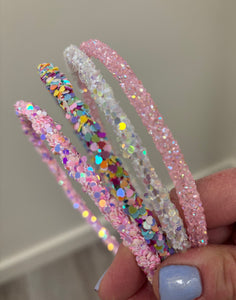 Kids Round Thin Sprinkle Headbands