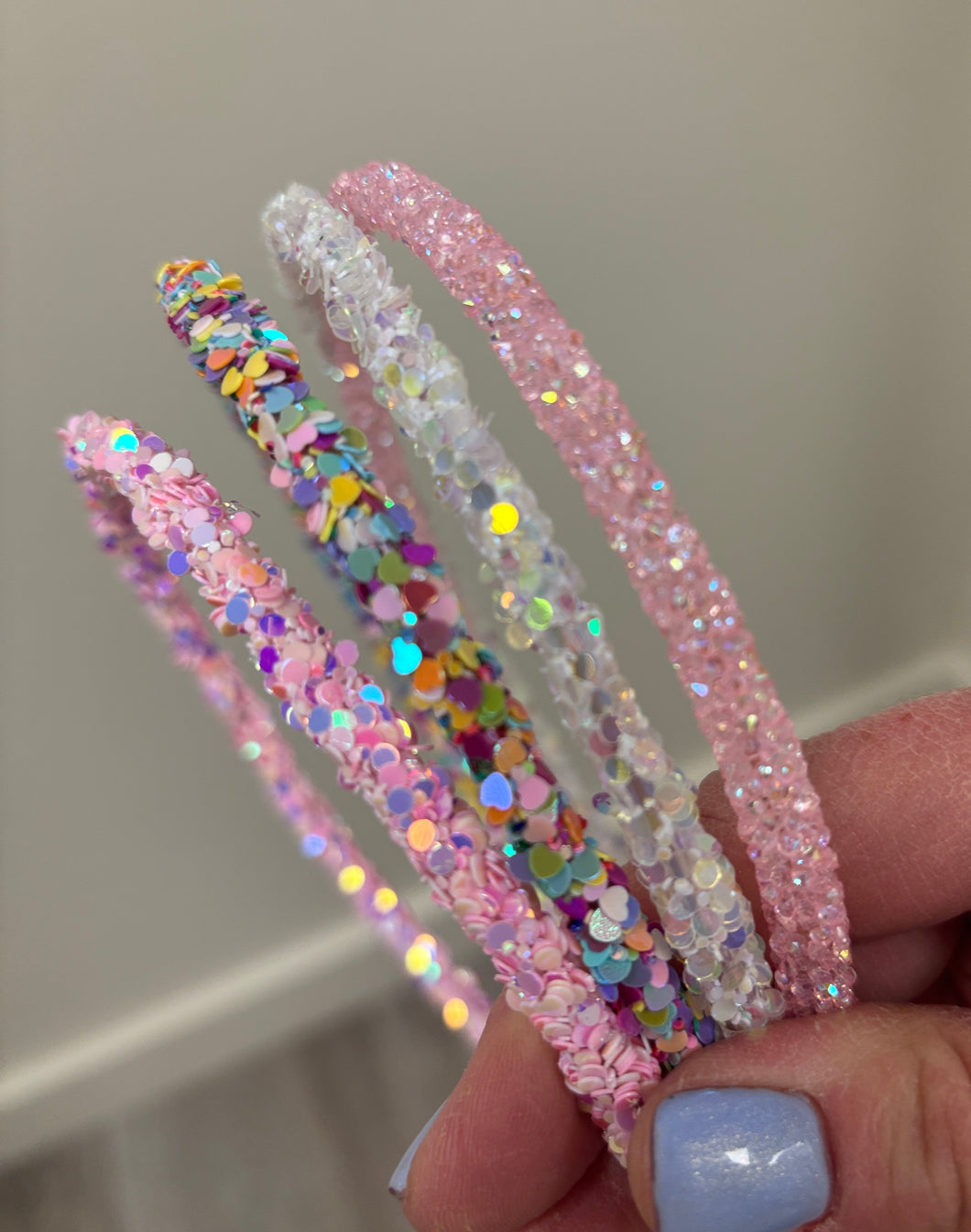 Kids Round Thin Sprinkle Headbands