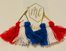 Triangle Tassel Earrings USA