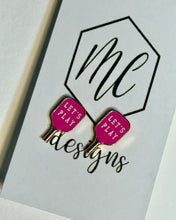 Assorted Pickle Ball Earrings