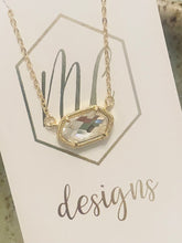 Oval Faceted Necklaces