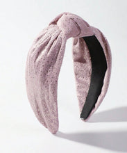 Velvet Gold Flake Headbands