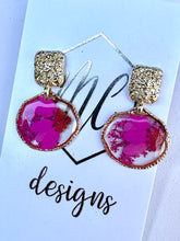 Pressed Flower Earrings