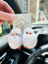 Chenille Chick Easter Plush Earrings