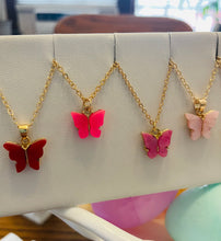Short Butterfly Necklaces