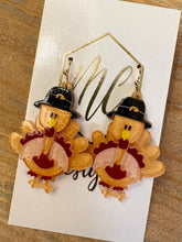 Thanksgiving Turkey Dangle Earrings