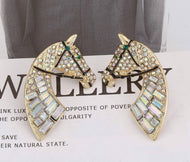 Rhinestone Jewel Horse Earrings