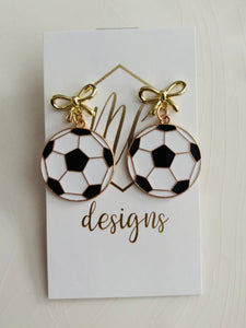 Bows Sports Earrings