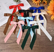 Silk Hair Single Bow