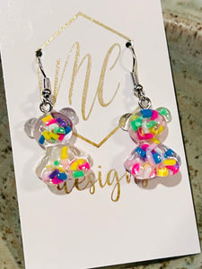 Gummy Bear Dangle Earrings