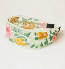 Bohemian Lace Embroidery Knot and Wide Headband