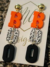 Boo Word Halloween Earrings