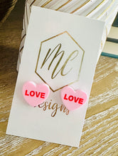 Love Stud Earrings Valentine’s Day