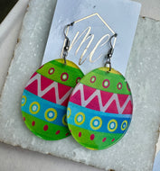 Egg Easter Earrings