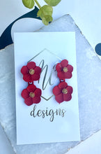 New Double Flower Earrings