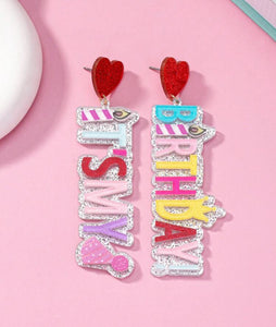 Happy Birthday Earrings