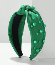 Solid Pearl Knot Headbands