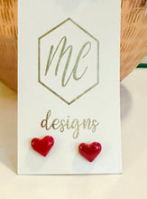 Various Heart Stud Earrings