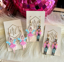 Christmas Nutcracker Mice and Ballerina Earrings