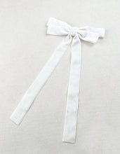 Velvet Simple Bow Hair Clip