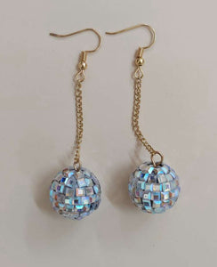 Dangle Disco Ball Earrings