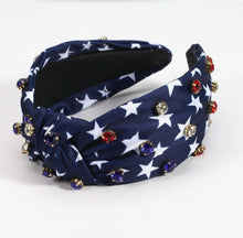 USA America Jeweled Sequin Headbands