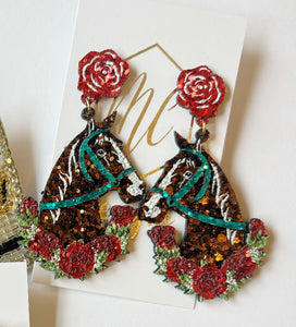 Kentucky Derby Earrings